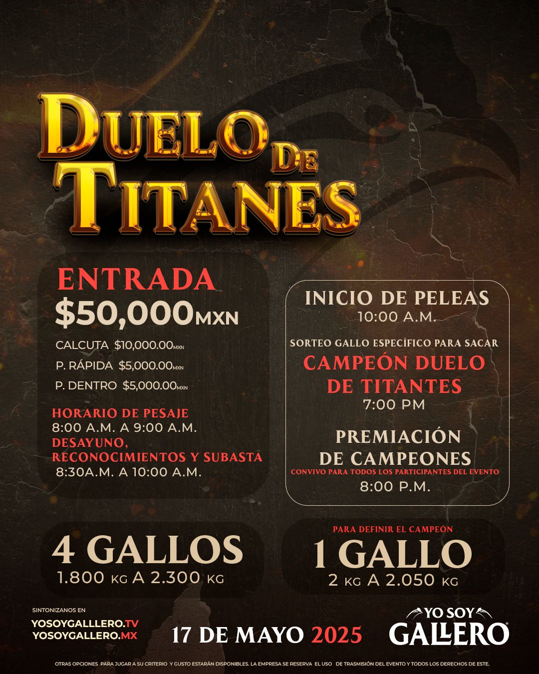 DUELO DE TITANES